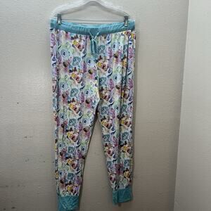 Scoots Women’s XXL Bamboo Pajama Pants Joggers Inside Out Print Lounge